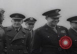 Image of General Eisenhower inspects Ninth Air Force Base England United Kingdom, 1944, second 31 stock footage video 65675079916