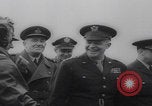 Image of General Eisenhower inspects Ninth Air Force Base England United Kingdom, 1944, second 33 stock footage video 65675079916