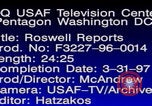Image of Roswell incident USAF video United States USA, 1997, second 4 stock footage video 65675079917