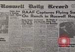 Image of Roswell incident USAF video United States USA, 1997, second 31 stock footage video 65675079917