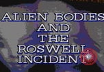 Image of Roswell incident United States USA, 1997, second 3 stock footage video 65675079918