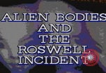Image of Roswell incident United States USA, 1997, second 8 stock footage video 65675079918
