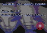 Image of Roswell incident United States USA, 1997, second 23 stock footage video 65675079918