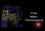 Image of USAF debunks Roswell incident United States USA, 1997, second 4 stock footage video 65675079919