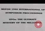 Image of USAF debunks Roswell incident United States USA, 1997, second 53 stock footage video 65675079919