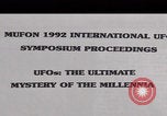 Image of USAF debunks Roswell incident United States USA, 1997, second 55 stock footage video 65675079919
