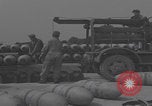 Image of Allied incendiary bomb storage WWII Europe, 1944, second 14 stock footage video 65675079923