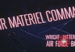 Standbild Luftwaffenstützpunkt Wright-Patterson Dayton Ohio USA, 1949, aus Sekunde 11 historischem Filmmaterial Videoclip 65675079925