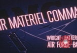 Standbild Luftwaffenstützpunkt Wright-Patterson Dayton Ohio USA, 1949, aus Sekunde 13 historischem Filmmaterial Videoclip 65675079925
