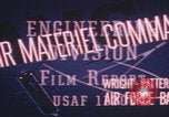 Standbild Luftwaffenstützpunkt Wright-Patterson Dayton Ohio USA, 1949, aus Sekunde 20 historischem Filmmaterial Videoclip 65675079925