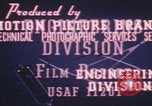 Standbild Luftwaffenstützpunkt Wright-Patterson Dayton Ohio USA, 1949, aus Sekunde 31 historischem Filmmaterial Videoclip 65675079925