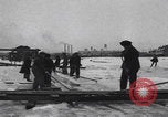 Image of Ice block harvesting in Detroit Detroit Michigan USA, 1921, second 10 stock footage video 65675079954