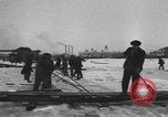 Image of Ice block harvesting in Detroit Detroit Michigan USA, 1921, second 13 stock footage video 65675079954