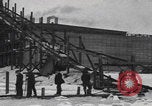 Image of Ice block harvesting in Detroit Detroit Michigan USA, 1921, second 19 stock footage video 65675079954