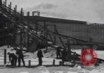 Image of Ice block harvesting in Detroit Detroit Michigan USA, 1921, second 20 stock footage video 65675079954
