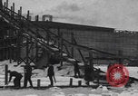 Image of Ice block harvesting in Detroit Detroit Michigan USA, 1921, second 24 stock footage video 65675079954