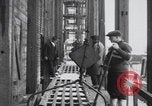 Image of Ice block harvesting in Detroit Detroit Michigan USA, 1921, second 51 stock footage video 65675079954