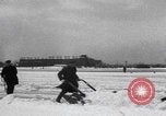 Image of Detroit ice block cutting Detroit Michigan USA, 1921, second 4 stock footage video 65675079956