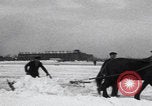 Image of Detroit ice block cutting Detroit Michigan USA, 1921, second 8 stock footage video 65675079956