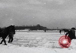 Image of Detroit ice block cutting Detroit Michigan USA, 1921, second 10 stock footage video 65675079956