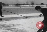 Image of Detroit ice block cutting Detroit Michigan USA, 1921, second 38 stock footage video 65675079956