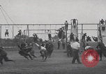 Image of boys play and exercise Detroit Michigan USA, 1921, second 4 stock footage video 65675079959