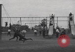 Image of boys play and exercise Detroit Michigan USA, 1921, second 15 stock footage video 65675079959