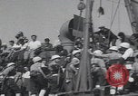 Standbild Haim Arlosorov Einwanderungsschiff Palästina, 1947, aus Sekunde 19 historischem Filmmaterial Videoclip 65675079964