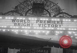 Image of Bright Victory movie world premiere Hollywood Los Angeles California USA, 1951, second 8 stock footage video 65675079971