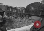 Image of US 30th Infantry Division troops WW2 Malmedy Belgium, 1945, second 15 stock footage video 65675079991
