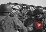 Image of US 30th Infantry Division troops WW2 Malmedy Belgium, 1945, second 22 stock footage video 65675079991