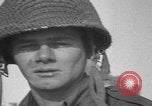 Image of US 30th Infantry Division troops WW2 Malmedy Belgium, 1945, second 40 stock footage video 65675079991