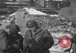 Image of US 30th Infantry Division troops WW2 Malmedy Belgium, 1945, second 48 stock footage video 65675079991