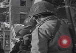 Image of US 30th Infantry Division troops WW2 Malmedy Belgium, 1945, second 55 stock footage video 65675079991