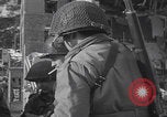 Image of US 30th Infantry Division troops WW2 Malmedy Belgium, 1945, second 56 stock footage video 65675079991