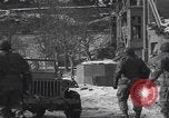 Image of US 30th Infantry Division troops WW2 Malmedy Belgium, 1945, second 60 stock footage video 65675079991