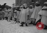 Image of US 30th Infantry Division snow camouflage Malmedy Belgium, 1945, second 9 stock footage video 65675079992