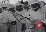 Image of US 30th Infantry Division snow camouflage Malmedy Belgium, 1945, second 13 stock footage video 65675079992