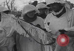 Image of US 30th Infantry Division snow camouflage Malmedy Belgium, 1945, second 16 stock footage video 65675079992