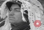 Image of US 30th Infantry Division snow camouflage Malmedy Belgium, 1945, second 17 stock footage video 65675079992