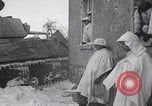 Image of US 30th Infantry Division snow camouflage Malmedy Belgium, 1945, second 25 stock footage video 65675079992