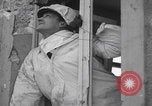 Image of US 30th Infantry Division snow camouflage Malmedy Belgium, 1945, second 33 stock footage video 65675079992