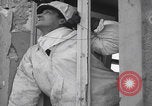 Image of US 30th Infantry Division snow camouflage Malmedy Belgium, 1945, second 35 stock footage video 65675079992