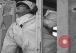 Image of US 30th Infantry Division snow camouflage Malmedy Belgium, 1945, second 36 stock footage video 65675079992