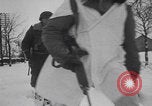 Image of US 30th Infantry Division snow camouflage Malmedy Belgium, 1945, second 44 stock footage video 65675079992