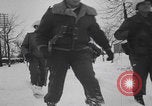 Image of US 30th Infantry Division snow camouflage Malmedy Belgium, 1945, second 45 stock footage video 65675079992