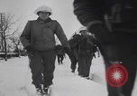Image of US 30th Infantry Division snow camouflage Malmedy Belgium, 1945, second 46 stock footage video 65675079992