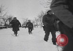Image of US 30th Infantry Division snow camouflage Malmedy Belgium, 1945, second 48 stock footage video 65675079992