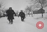Image of US 30th Infantry Division snow camouflage Malmedy Belgium, 1945, second 50 stock footage video 65675079992