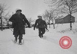 Image of US 30th Infantry Division snow camouflage Malmedy Belgium, 1945, second 51 stock footage video 65675079992